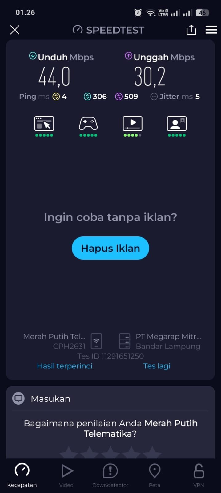 Speedtest